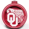 Wholesale 🌟 NCAA Oklahoma Sooners 3D Logo Series Ornaments by You The Fan 🔔