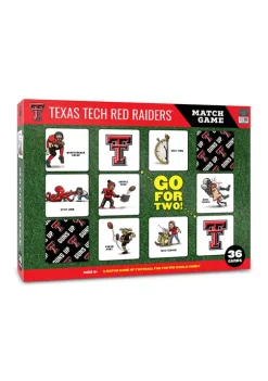 Brand new β NCAA Texas Tech Red Raiders Licensed Memory Match Game by You The Fan π