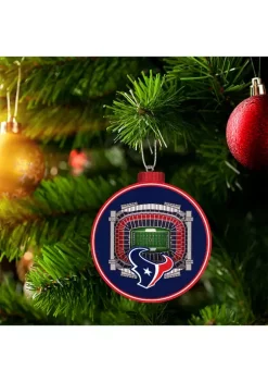 Promo ❤️ NFL Houston Texans 3D StadiumView Ornament - NRG Stadium by You The Fan ❤️ -You The Fan Sales Belk 1049