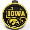 Discount 🧨 NCAA Iowa Hawkeyes 3D Logo Series Ornaments by You The Fan ✨ -You The Fan Sales Belk 1066