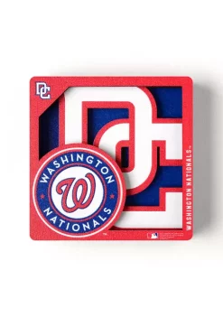 Cheapest 🌟 MLB Washington Nationals 3D Logo Series Magnets by You The Fan 🛒 -You The Fan Sales Belk 1092