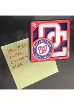 Cheapest 🌟 MLB Washington Nationals 3D Logo Series Magnets by You The Fan 🛒 -You The Fan Sales Belk 1093