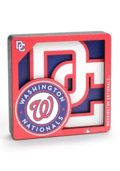 Cheapest 🌟 MLB Washington Nationals 3D Logo Series Magnets by You The Fan 🛒 -You The Fan Sales Belk 1094