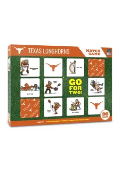 Promo 👏 NCAA Texas Longhorns Licensed Memory Match Game by You The Fan 💯 -You The Fan Sales Belk 1101