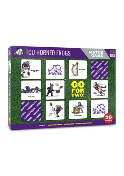Discount π NCAA TCU Horned Frogs Licensed Memory Match Game by You The Fan π