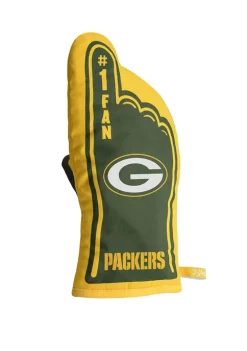 Discount 😉 NFL Green Bay Packers #1 Oven Mitt by You The Fan ❤️ -You The Fan Sales Belk 1128