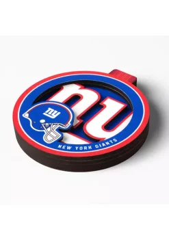 New ❤️ NFL New York Giants 3D Logo Series Ornaments by You The Fan ⭐ -You The Fan Sales Belk 1133