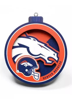 Brand new ❤️ NFL Denver Broncos 3D Logo Series Ornaments by You The Fan 🥰 -You The Fan Sales Belk 1185