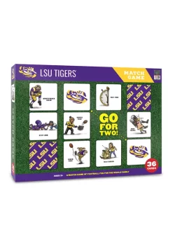 Deals ❤️ NCAA LSU Tigers Licensed Memory Match Game by You The Fan 🌟 -You The Fan Sales Belk 1225