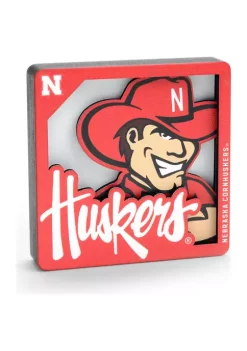New 🤩 NCAA Nebraska Cornhuskers 3D Logo Series Magnets by You The Fan 😍 -You The Fan Sales Belk 1233