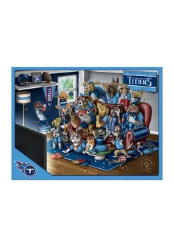 New ⭐ NFL Tennessee Titans Purebred Fans 500 Piece Puzzle-"A Real Nailbiter" by You The Fan ✔️ -You The Fan Sales Belk 1236