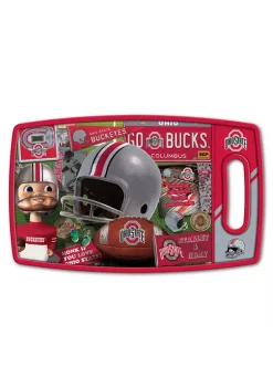 Brand new ⭐ NCAA Ohio State Buckeyes Retro Series Cutting Board by You The Fan 👏 -You The Fan Sales Belk 1247