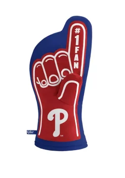 Cheapest ⭐ MLB Philadelphia Phillies #1 Oven Mitt by You The Fan ❤️ -You The Fan Sales Belk 1256