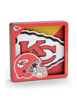 Best Sale 🔔 NFL Kansas City Chiefs 3D Logo Series Magnets by You The Fan 🤩 -You The Fan Sales Belk 1268
