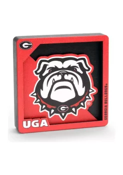 Flash Sale 🌟 NCAA Georgia Bulldogs 3D Logo Series Magnets by You The Fan 👏 -You The Fan Sales Belk 1296