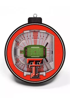 Coupon 🥰 NCAA Texas Tech Red Raiders 3D StadiumView Ornament - Jones AT&T Stadium by You The Fan 🛒 -You The Fan Sales Belk 1301