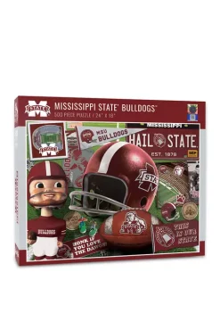 Brand new 🥰 NCAA Mississippi State Bulldogs Retro Series Puzzle - 500 Pieces by You The Fan 🤩