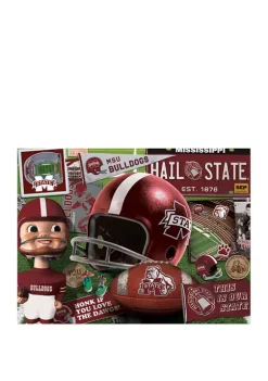 Brand new 🥰 NCAA Mississippi State Bulldogs Retro Series Puzzle - 500 Pieces by You The Fan 🤩 -You The Fan Sales Belk 1324