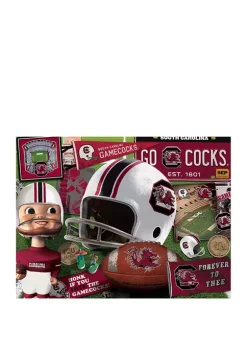 Coupon ⌛ NCAA South Carolina Gamecocks Retro Series Puzzle - 500 Pieces by You The Fan 😉 -You The Fan Sales Belk 1347