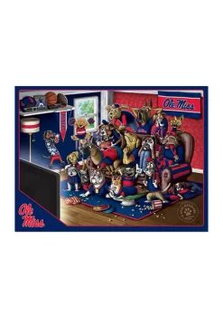Best Pirce 🧨 Ole Miss Rebels NCAA Mississippi Rebels Purebred Fans 500pc Puzzle-"A Real Nailbiter" by You The Fan 😍 -You The Fan Sales Belk 1351
