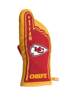 Discount 👏 NFL Kansas City Chiefs #1 Oven Mitt by You The Fan ✨ -You The Fan Sales Belk 1359