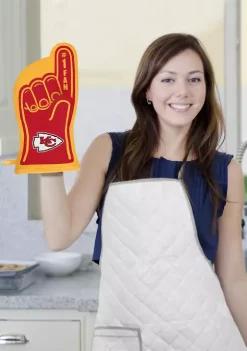 Discount 👏 NFL Kansas City Chiefs #1 Oven Mitt by You The Fan ✨ -You The Fan Sales Belk 1361