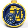 Budget 🧨 MLB Milwaukee Brewers 3D Logo Series Ornaments by You The Fan 🌟 -You The Fan Sales Belk 1362
