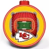 Best reviews of 👍 NFL Kansas City Chiefs 3D StadiumView Ornament - Arrowhead Stadium by You The Fan ⌛ -You The Fan Sales Belk 1367