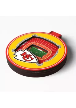 Best reviews of 👍 NFL Kansas City Chiefs 3D StadiumView Ornament - Arrowhead Stadium by You The Fan ⌛ -You The Fan Sales Belk 1369