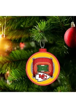 Best reviews of 👍 NFL Kansas City Chiefs 3D StadiumView Ornament - Arrowhead Stadium by You The Fan ⌛ -You The Fan Sales Belk 1370