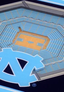 Deals 🌟 NCAA North Carolina Tar 👠 Heels 3D StadiumViews Set of 2 Coasters - Dean E. Smith Center by You The Fan 🔔 -You The Fan Sales Belk 1394
