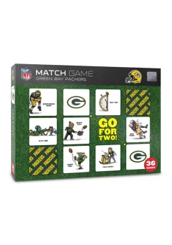 Hot Sale 🛒 NFL Green Bay Packers Licensed Memory Match Game by You The Fan 😍 -You The Fan Sales Belk 1413