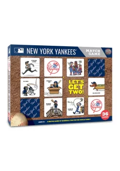Outlet π MLB New York Yankees Licensed Memory Match Game by You The Fan π