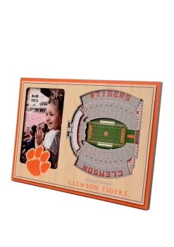Budget ✔️ NCAA Clemson Tigers 3D StadiumViews Picture Frame - Memorial Stadium by You The Fan 😀 -You The Fan Sales Belk 1436