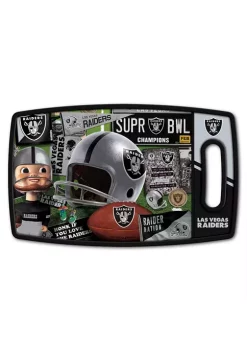Best reviews of 💯 NFL Las Vegas Raiders Retro Series Cutting Board by You The Fan 💯 -You The Fan Sales Belk 1454