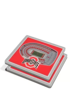 Best deal ✔️ NCAA Ohio State Buckeyes 3D StadiumViews 2 Pack Coaster Set - Ohio Stadium by You The Fan ⌛
