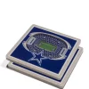 Cheap 🔥 NFL Dallas Cowboys 3D StadiumViews Set of 2 Coasters - AT&T Stadium by You The Fan 🛒 -You The Fan Sales Belk 1464