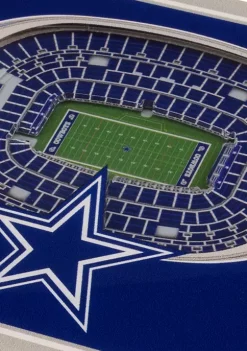 Cheap 🔥 NFL Dallas Cowboys 3D StadiumViews Set of 2 Coasters - AT&T Stadium by You The Fan 🛒 -You The Fan Sales Belk 1466