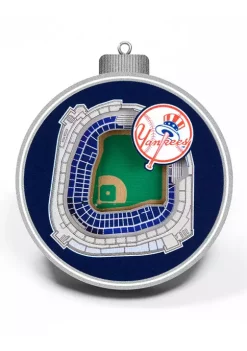 Cheapest ⌛ MLB New York Yankees 3D StadiumView Ornament - Yankee Stadium by You The Fan 👏 -You The Fan Sales Belk 1475