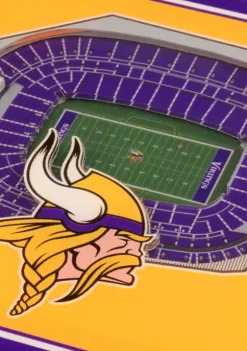 Best Pirce ⭐ NFL Minnesota Vikings 3D StadiumViews Set of 2 Coasters - U.S. Bank Stadium by You The Fan 🎉 -You The Fan Sales Belk 1489