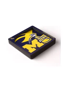 Outlet ✨ NCAA Michigan Wolverines 3D Logo Series Magnets by You The Fan 🥰 -You The Fan Sales Belk 1517
