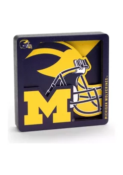 Outlet ✨ NCAA Michigan Wolverines 3D Logo Series Magnets by You The Fan 🥰 -You The Fan Sales Belk 1519