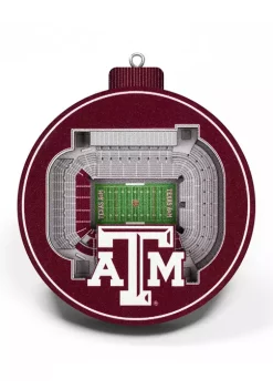 Buy 🥰 NCAA Texas A&M Aggies 3D StadiumView Ornament - Kyle Field by You The Fan ⭐ -You The Fan Sales Belk 1527