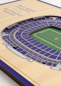 New ⭐ NFL Baltimore Ravens 3D StadiumViews Desktop Display - M&T Bank Stadium by You The Fan 👏 -You The Fan Sales Belk 1533