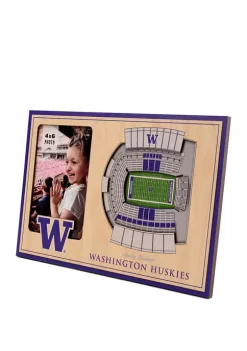 Deals 💯 NCAA Washington Huskies 3D StadiumViews Picture Frame - Husky Stadium by You The Fan 🎁 -You The Fan Sales Belk 1537