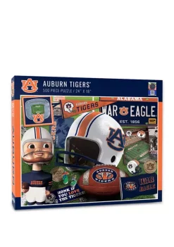 Wholesale ✔️ NCAA Auburn Tigers Retro Series Puzzle - 500 Pieces by You The Fan 🌟