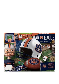 Wholesale ✔️ NCAA Auburn Tigers Retro Series Puzzle - 500 Pieces by You The Fan 🌟 -You The Fan Sales Belk 1575