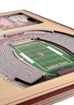 Cheapest 🥰 NCAA Mississippi State Bulldogs 3D StadiumViews Picture Frame - Davis Wade Stadium at Scott Field by You The Fan 😍 -You The Fan Sales Belk 1579