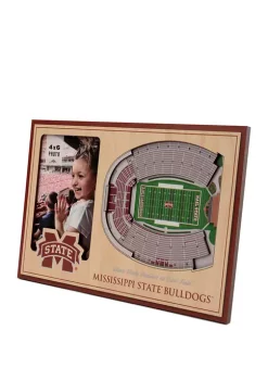 Cheapest 🥰 NCAA Mississippi State Bulldogs 3D StadiumViews Picture Frame - Davis Wade Stadium at Scott Field by You The Fan 😍 -You The Fan Sales Belk 1580