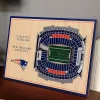 Deals 🔔 NFL New England Patriots 3D StadiumViews Desktop Display - Gillette Stadium by You The Fan 🎉 -You The Fan Sales Belk 1585